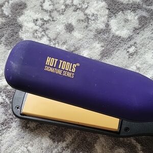 Hot Tools Signature Series Purple Hair Straightener 1-1/2 Inches